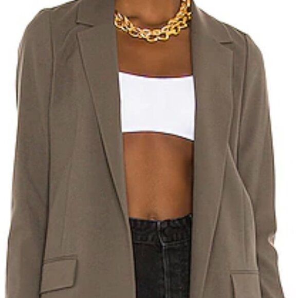 AllSaints, Grey, Aleida Tri Blazer - Picture 1 of 4